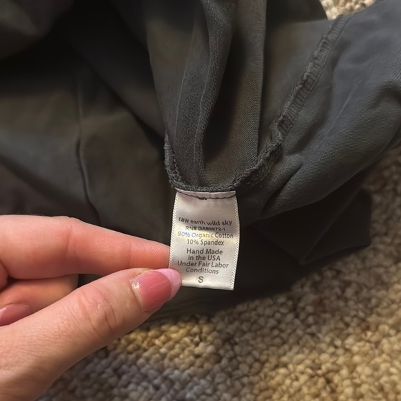 Raw Earth Wild Sky Grey Sleeveless Midi Dress Small - Picture 5 of 5